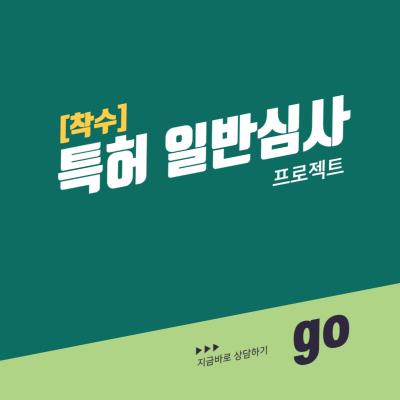 특허 일반심사 프로젝트 [착수]